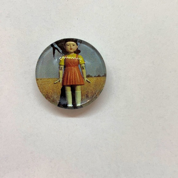 Squid Game Fridge Magnets - Handmade Set of 7, Iconic Symbols & Characters - Picture 5 of 9